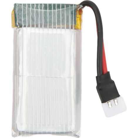 Batterie lithium 3.7V 400mAh 25C pièce détachée pour avion télécommandé WLtoys XK A500 (1/5)