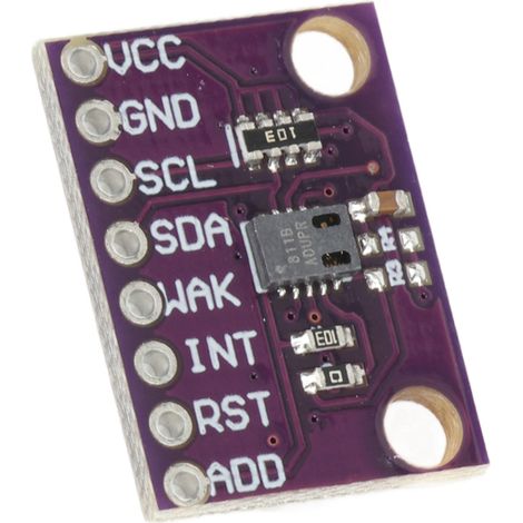 Capteur numérique de qualité de l'air MCU-811 CCS811 pour dioxyde de carbone et monoxyde de gaz, détection précise des gaz environnementaux (1/5)