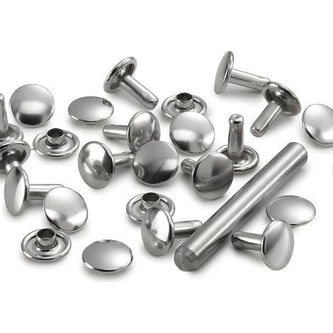 Prym - Spessore d'argento Prym (4-6 mm) Rivet tubolari - 1 unità