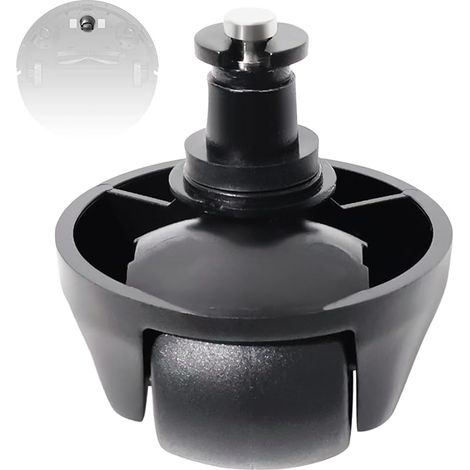 Roue avant, roue silencieuse, roue pour Dreame D9/L20 Ultra/L40 Ultra/L10s Pro Gen2/L10s Pro Ultra Heat/L10s Pro Ultra/X40 Ultra/X40 Master/L40 Ultra AE4/D9 Max Gen 2/L40s Ultra CE