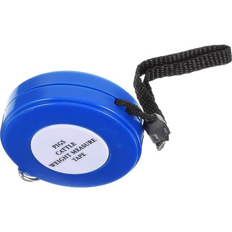 ULTECHNOVO Ruban de Mesure Bleu Portable Multifonction pour Poids des Bovins et Porcs 2,5 Mètres en Plastique Abs Plusieurs styles pour Élevage en Ferme Plusieurs styles (1/5)