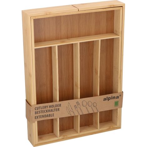 No Brand Cassette de couverts Brun H6xl33.5xL46cm (1/2)