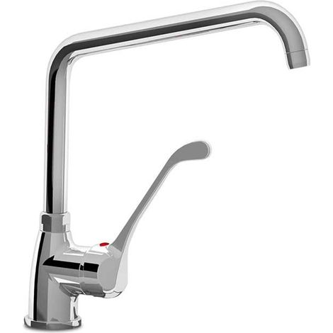 Grifo industrial Monomando de Codo con Caño Elevado – Fricosmos