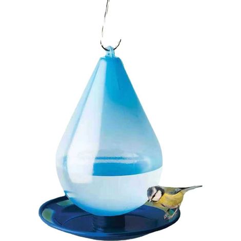 Nouvelle mangeoire extérieure pour colibris, abreuvoir suspendu avec crochet, mangeoire en plastique pour oiseaux. (1/5)