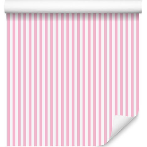 Papel pintado 3D con rayas clásicas y verticales para salón y dormitorio, 50x1000 cm. (1/5)