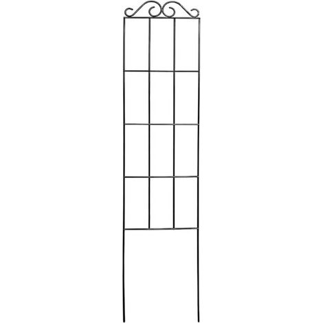 Support Pour Plantes Grimpantes - Cadre En Fer - Pour Intérieur Et Extérieur - 50 x 15 cm - 1 Pièce (1/5)