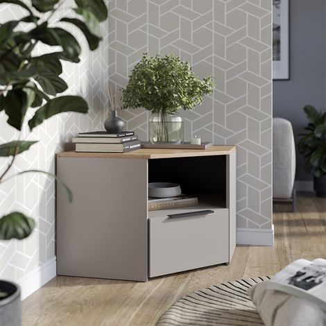 Mueble bajo para TV Wido, Gris, 68 x 50 cm, Vicco (1/5)