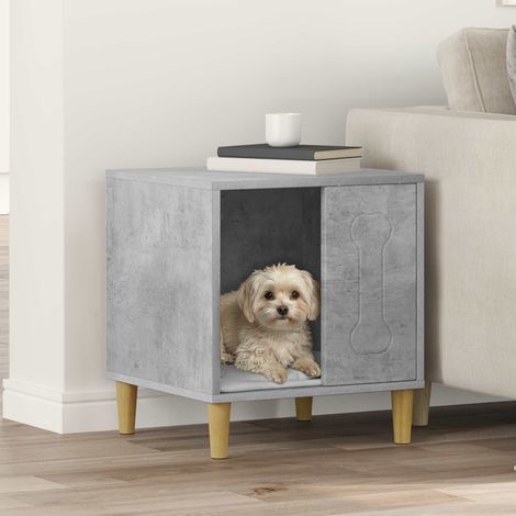 Hundehütte Beton 44 x 42 x 49 cm Holzwerkstoff vidaXL (1/5)