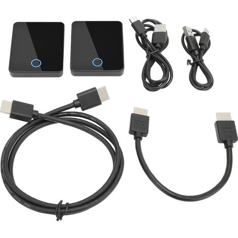Extension d'interface multimédia HD (HD) : émetteur-récepteur AV sans fil haute vitesse pour conférence et home cinéma. (1/5)
