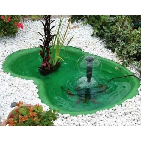 Laghetto green stagno da giardino litri 120 dimensioni 110x78xh28 (1/4)