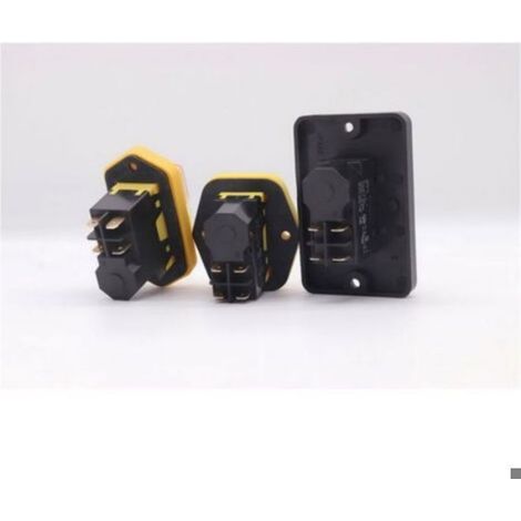 Interrupteur À Bouton Poussoir - 16 A 250 V AC - 4 Broches - IP55 - Pour Commande Électrique Industrielle Et Domestique - 1 Pièce (1/4)
