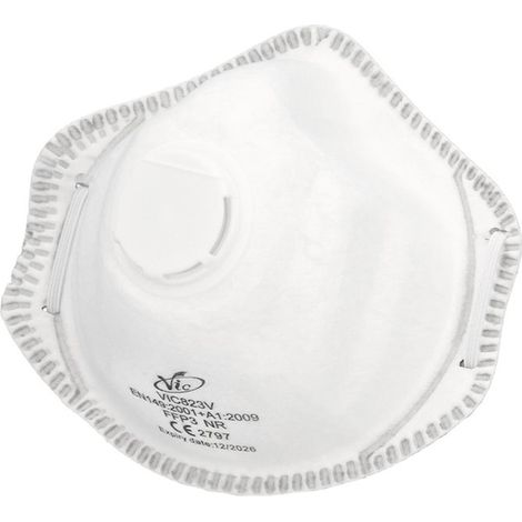 Masque respiratoire FFP3 avec valve (10 unités) (1/5)