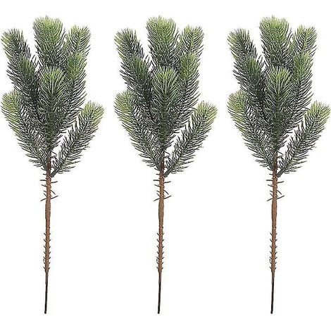 3 feuilles de Noël artificielles (1/3)