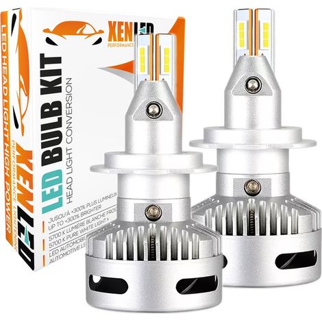 Kit 2 Ampoules LED H7 N26 45W 11600Lms LED Pro - Design Lenticulaire (1/5)