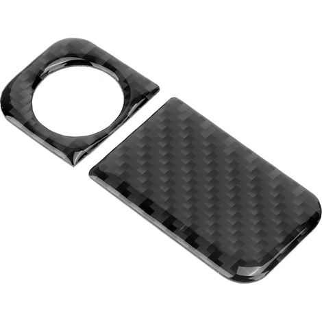 Dekorativer Aufkleber aus weicher Kohlefaser für den Handschuhfachschalter des Honda CR-V (2007–2011) – 2er-Pack (1/5)
