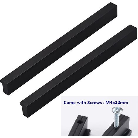 MINKUROW Venta al por mayor- 2x 90 ° L Perillas de puerta Cocina Dormitorio Puerta Gabinete Manijas Manija Perilla de puerta de gabinete para cajón Armario Tirador de muebles interiores, Distancia cen (1/5)
