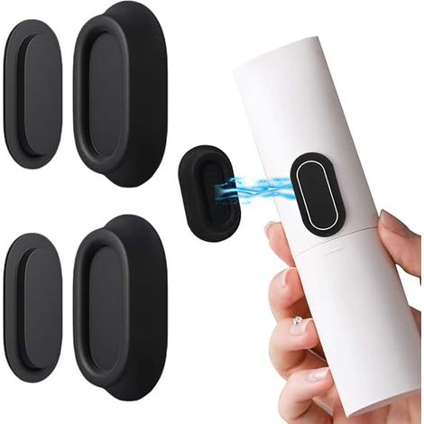 Supporto da parete per telecomando da 4 pezzi, supporto da parete per telecomando, supporto per telecomando TV, per telecomandi, prese di ricarica, router (1/5)