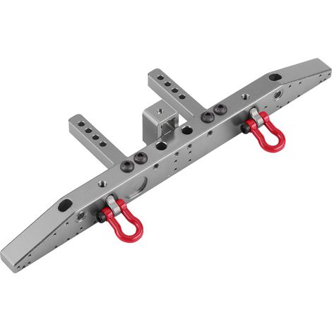 Antikollisions-Heckstoßstange aus Aluminium für Traxxax TRX 4 RC Crawler-Autos (Titangrau) (1/5)