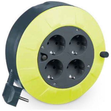 Erweiterbar 4 Stecker mit 5 Meter Kabel 3x1,5 mm GSC 100510000