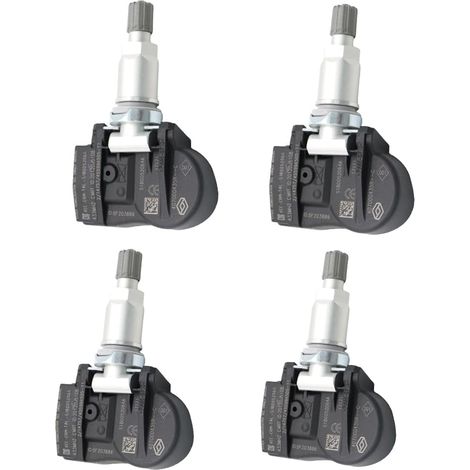 4 capteurs de pression des pneus, 407000435R Compatible avec Fluence Gran Laguna Megane 433 MHz (1/5)