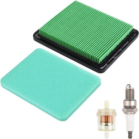 Luftfilter und Kraftstofffilter als Ersatz für Honda GCV160, GCV135, GCV190, GC135, GC160, GC190, GX100, CV160A, GCV160LA, GCV190A, GCV190LA Motoren, inklusive Zündkerze (1/4)