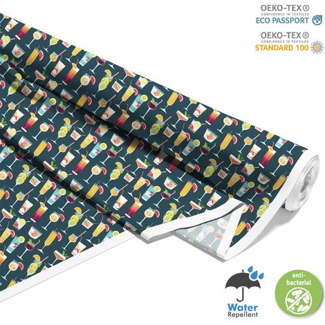 TESSUTI DECORATIVI PER ESTERNI OXFORD - Motivo Cocktail  DX8770 (1/5)