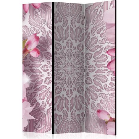 Paravento - Pastel Mandala [Room Dividers] - 135x172 (1/4)