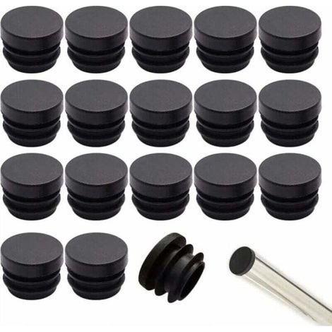 16Mm Bouchon De Chaise 32 Pièces Embout Pour Chaise Bouchon En Plastique Rond Embout Bouchons Pour Tube De Chaise Bouchon Pied De Chasie Pied De Chaise Protection (1/5)