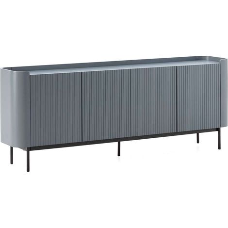 Aparador 4 puertas mod-Maya acabado azul, 200cm(ancho) 80cm(alto) 40m(largo). (1/5)