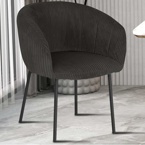 Chaise Sill  57 x 62 x 79 cm  Gris foncé (1/5)