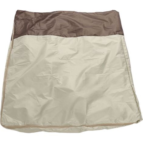 Zoternen lyrlody Tragbare Klappbettabdeckung, Mehrzweck-Klappbett, Staubdichte Schutzhülle, Pool-Strandstuhl-Abdeckung, Hof-Klappbett, Klappstuhl(85x33x107cm)