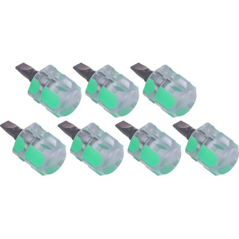 Jeu de 7 tournevis plats robustes pour machine à coudre, manche antidérapant et ergonomique (1/5)