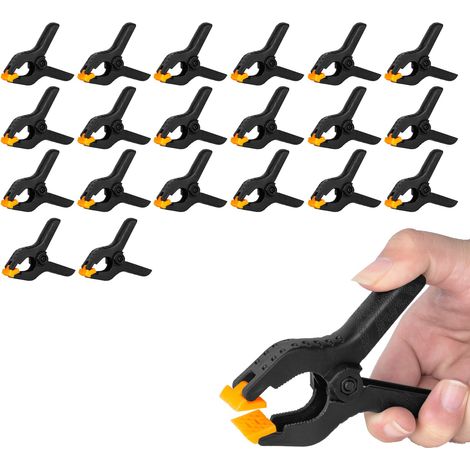 20 Pcs Pinces à Ressort, 3 Pouce/7,62 cm Photo Pince de Serrage (1/5)
