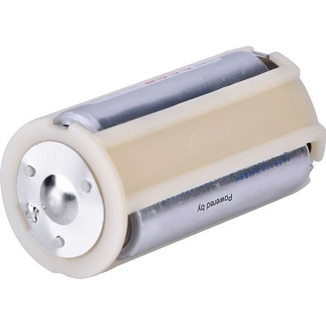 Lot de 10 adaptateurs/convertisseurs pour piles AA vers D (4,5 V) à connexion tandem, avec étui. (1/5)