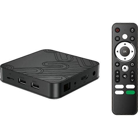 Boîtier TV intelligent Z8 Pro Android 12 H618 Quad 2G 16G WiFi Prise UE (1/4)