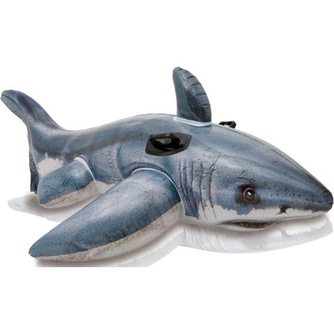 Jouet gonflable réaliste en forme de requin pour enfants (1/4)