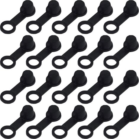 Bouchons De Purge De Frein - En Caoutchouc - Filetage Interne - Pour Vis De Purge 8 mm - Voitures Et Motocycles - 30 Pièces