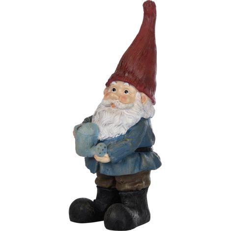 Statuette de nain de jardin en polyrésine - Multicolore - H 45 cm - Modèle aléatoire - Livraison gratuite (1/5)