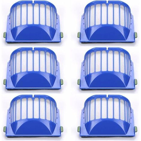 6-Piece Replacement Filters for Roomba 500 600 Series (1/4)