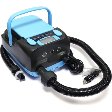 Elektrische Pumpe SUP/Kajak/Anlage 10 min Starpump S9 Eingebauter Akku - 12V-Autostecker - Auto Stop - LCD-Bildschirm