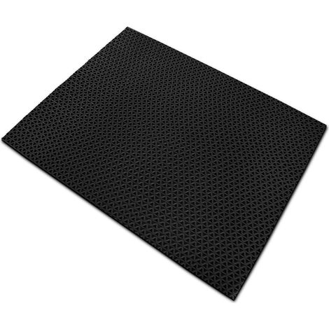 Hygienematte Anti-Slip Schwarz 90 x 150 cm