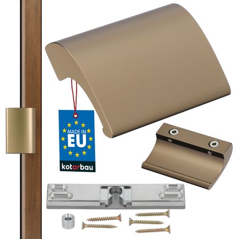 Maniglia in metallo BalK alluminio DE LUXE ORO + CHIUSURA