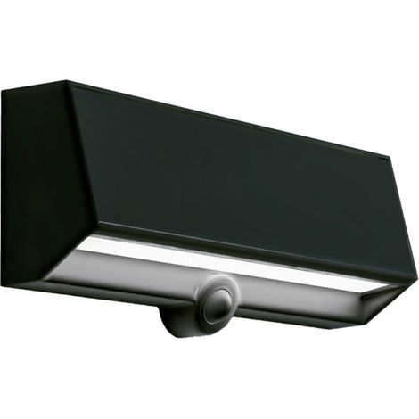 Lampada da parete solare a LED GROVE, nera, 6,3 W Luce bianca neutra Illuminazione a LED per esterni (1/4)