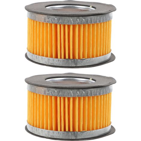 2pcs Filtre De Compresseur Air Papier Éléments Filtrants Double Cylindre Pour Générateur Port Accessoires Avec Performance Pompe À Air Améliorée (1/5)