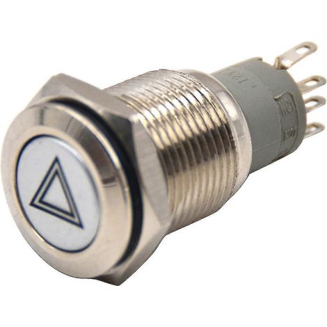 Nouveau bouton-poussoir de 16 mm pour gyrophare d'urgence automobile (1/5)