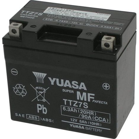 BATTERIA YUASA TTZ7S 12V 6Ah