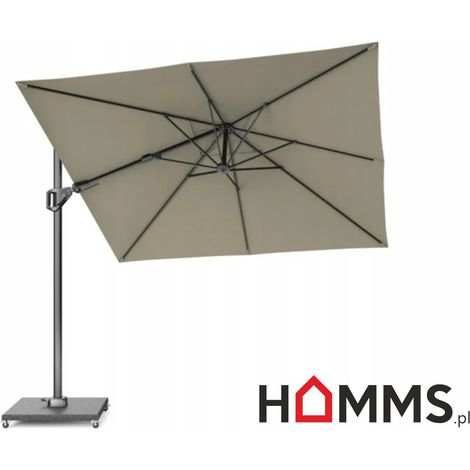 Sombrilla de jardín Voyager T2 - 2,7 x 2,7 m - beige (1/5)