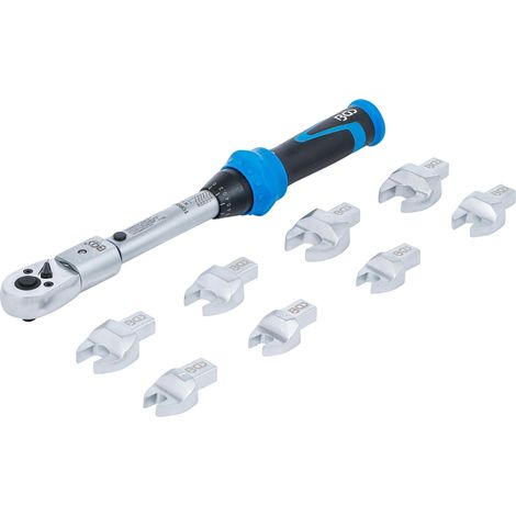BGS  Llave  dinamométrica  para  herramientas  de  inserción  9  x  12  mm  6  -  30  Nm  10  pzs.  -  7192 (1/4)