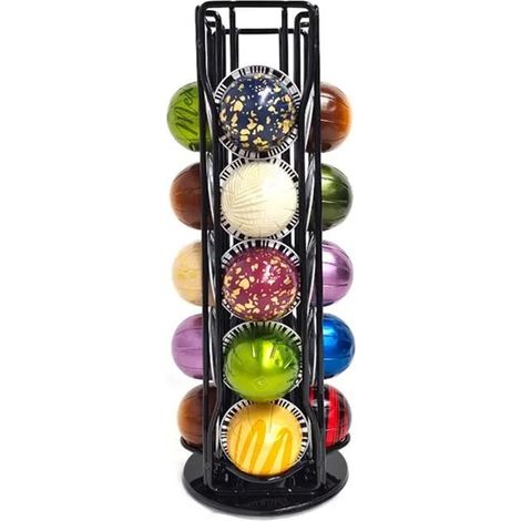 Support de Dosettes de Café pour Vertuo Line, Support de Dosettes de Café, Présentoir de 20 Tasses, Organisateur de Rangement, (1/5)