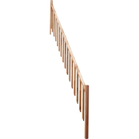 Minka Treppengeländer für die Raumspartreppen Home, Classic, Home Turn und Classic Turn Gerade Stäbe Buche (1/4)